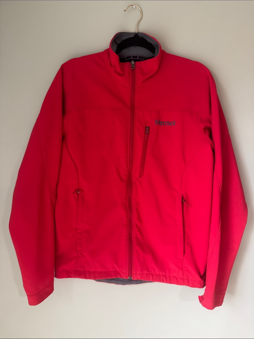 Marmot Men's Red Full-Zip Performance Jacket
